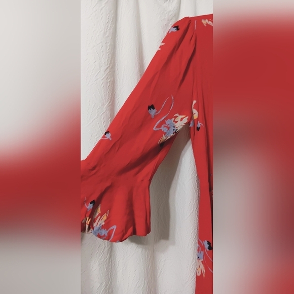 Free People Time on your side wrap dress Size M - Picture 8 of 13